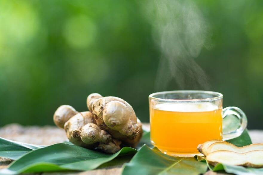 What is ginger tea good for?