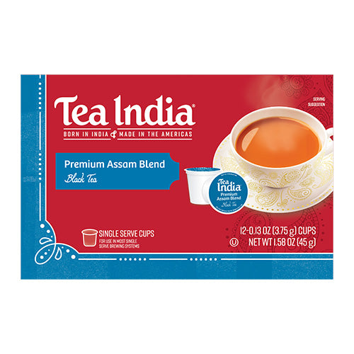 Premium Assam Blend Black Tea - Single Serve Cups 12ct