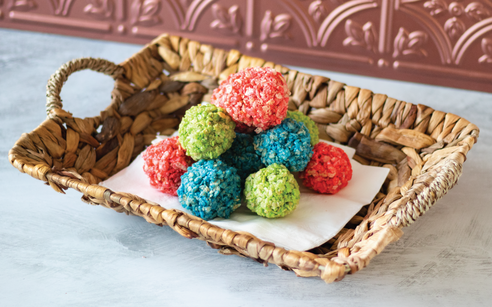 Rice Krispie Ladoo