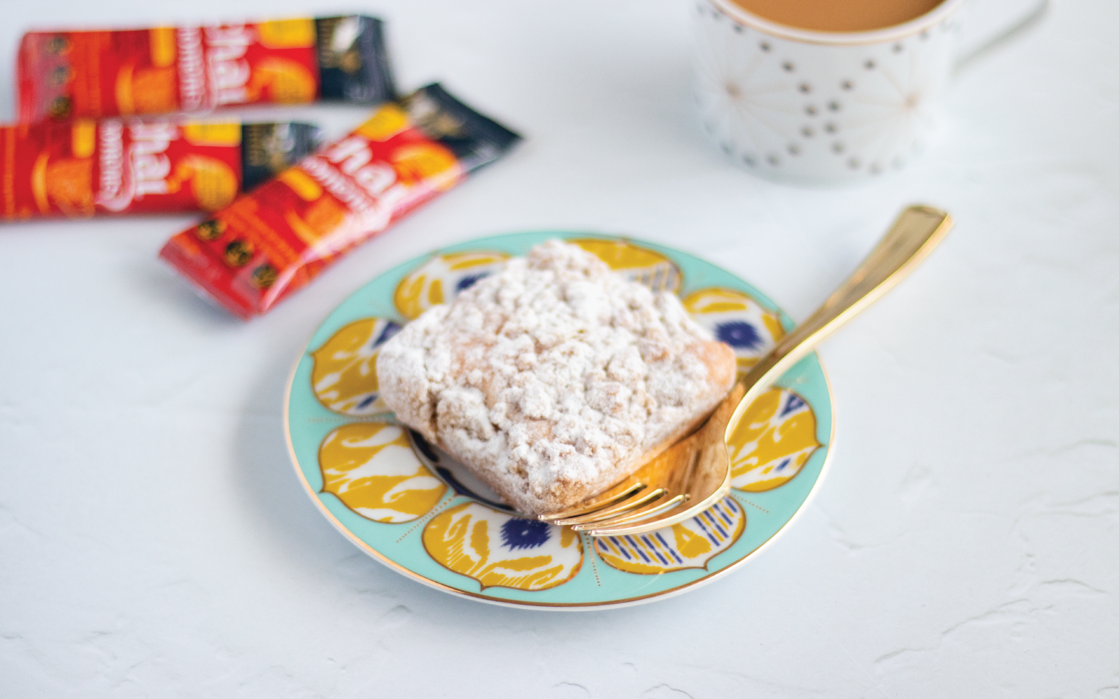 Chai Spiced Crumb Cake