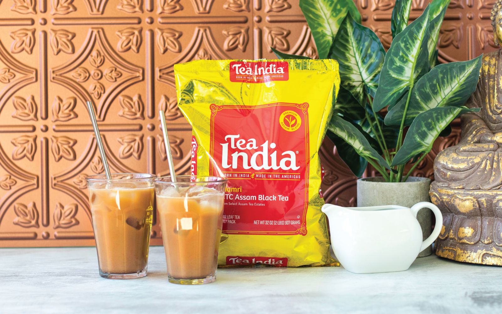 Premium Photo  Chai iced tea