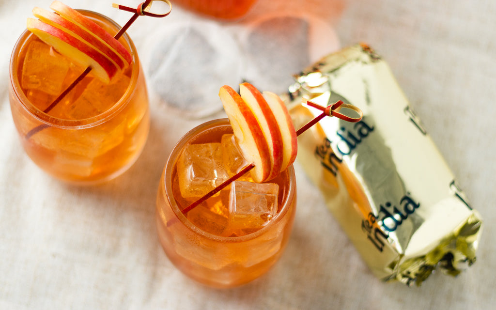 Pomegranate Chai Spritzer Mocktail