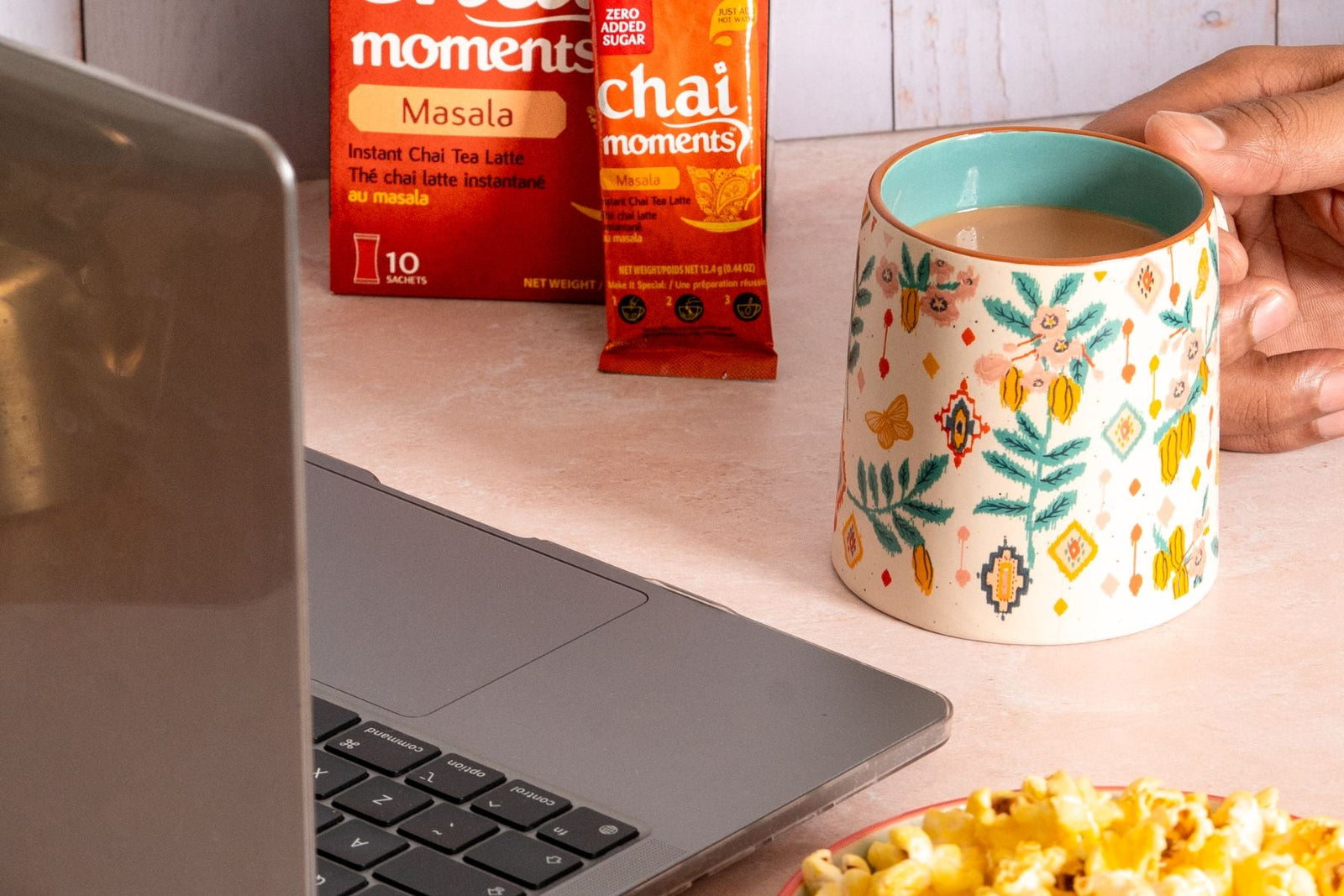 Enjoy No Added Sugar Instant Chai Latte Anytime You Work from Home