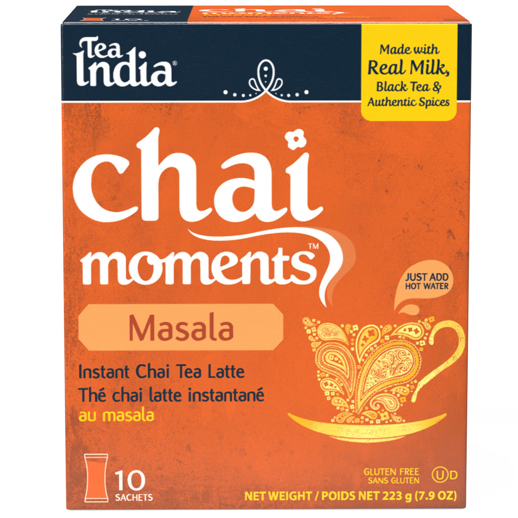 Box of Tea India Chai Moments Masala instant chai tea latte