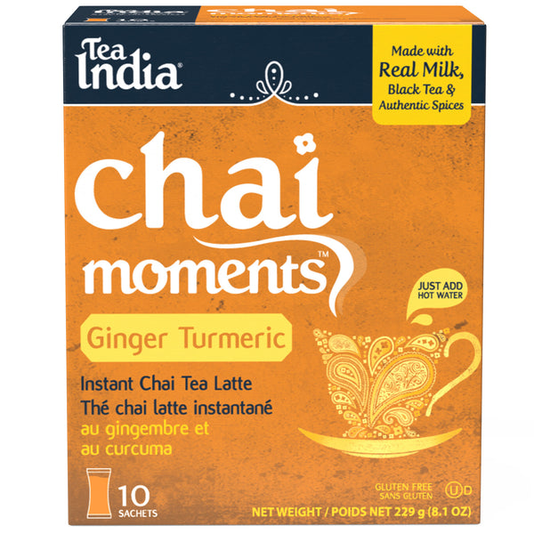Ginger Turmeric Chai Tea Instant Latte Mix Powder