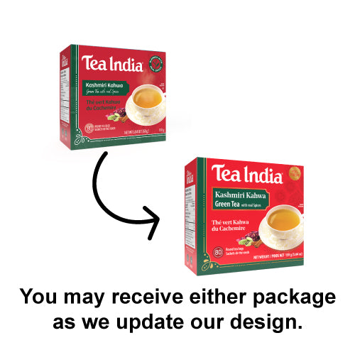 You may receive either package while we update our design.