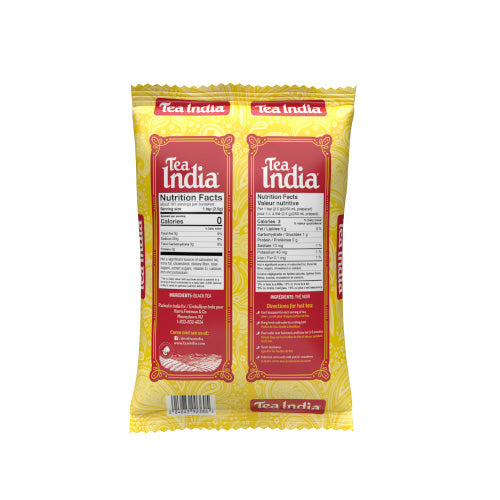 Mamri CTC Premium Black Tea package with nutrition facts on a white background