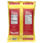 Tea India packaging with yellow and red design on a white background