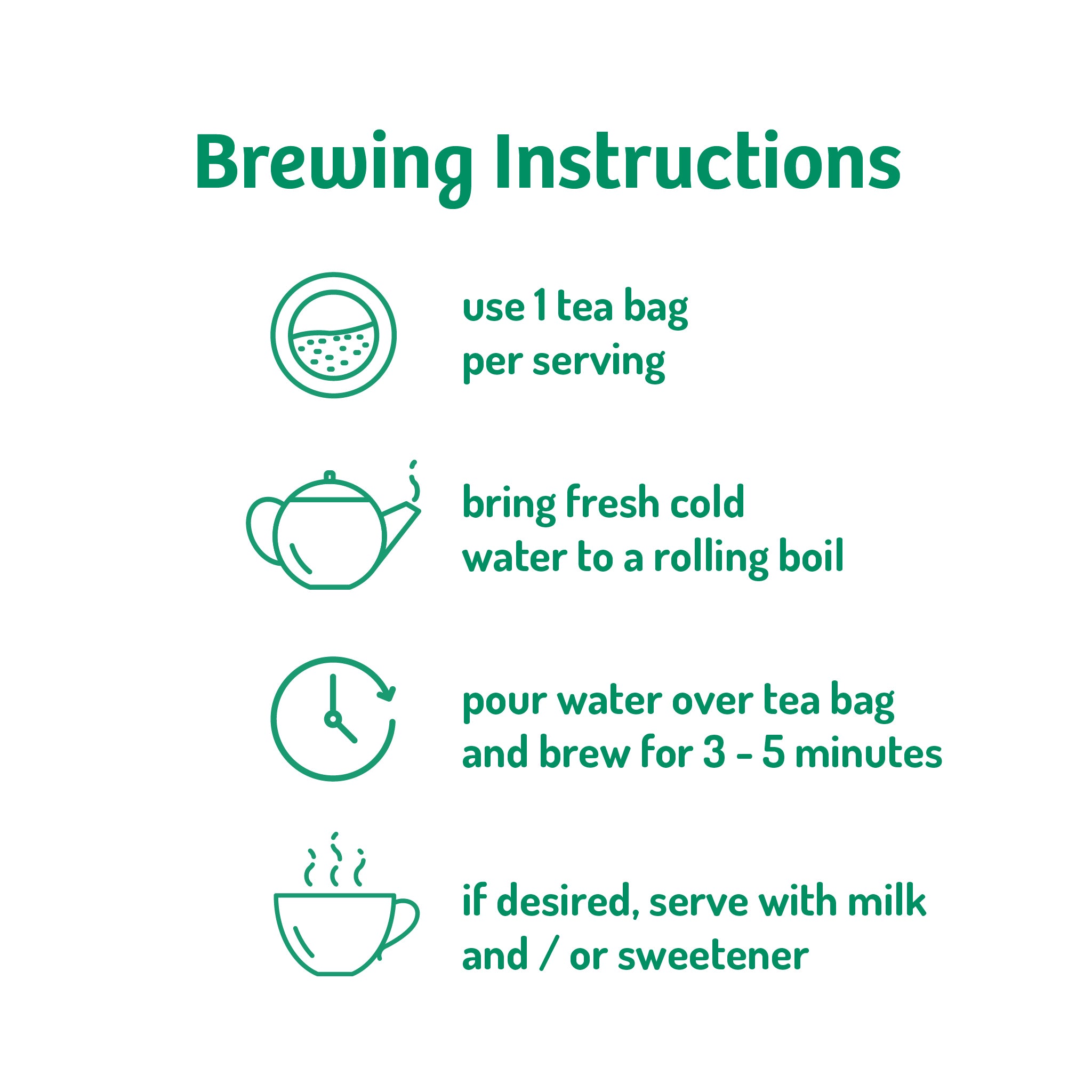 Instructions for making a traditional cup of cardamom chai