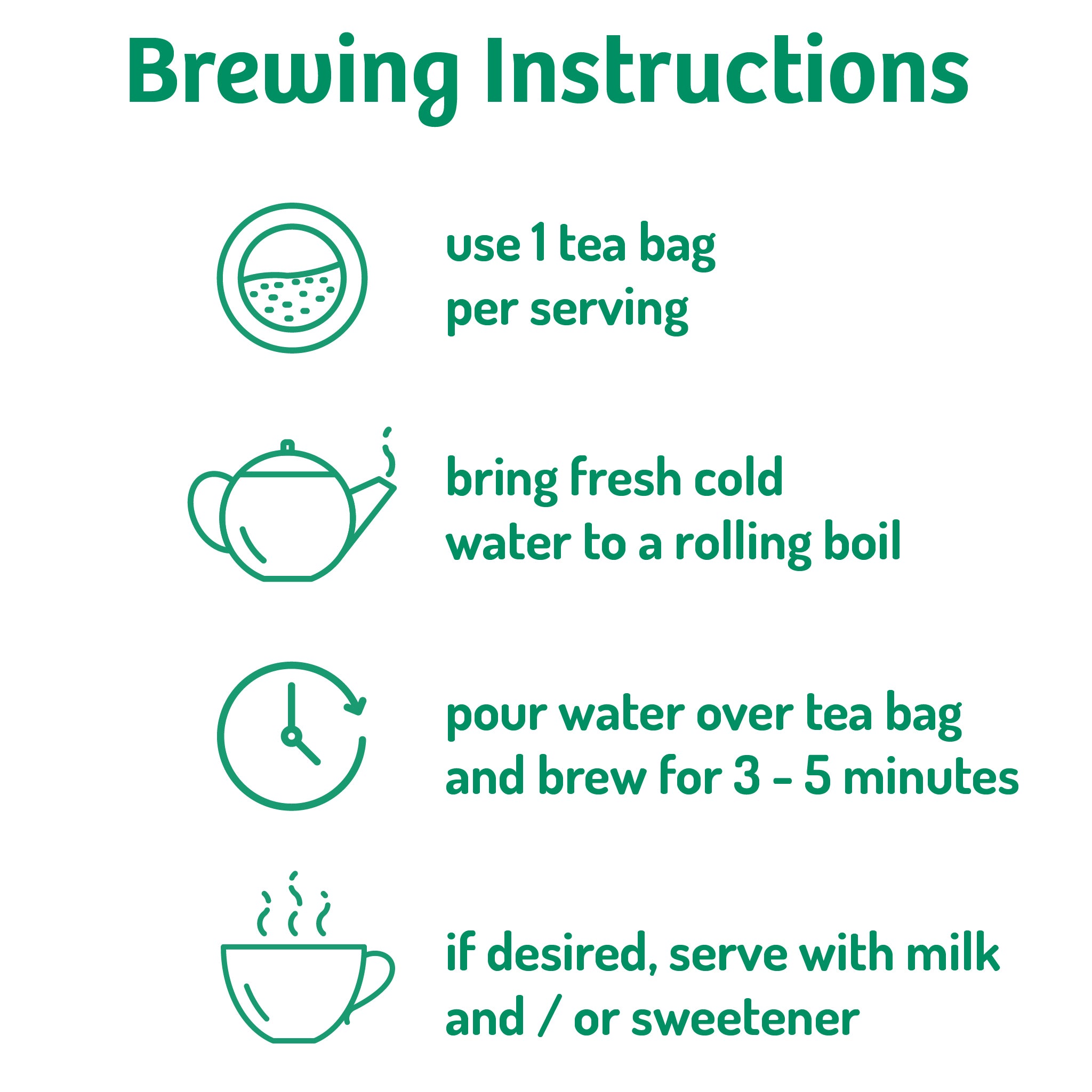 Instructions for making a traditional cup of cardamom chai