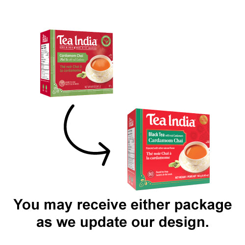 You may receive either package while we update our design.