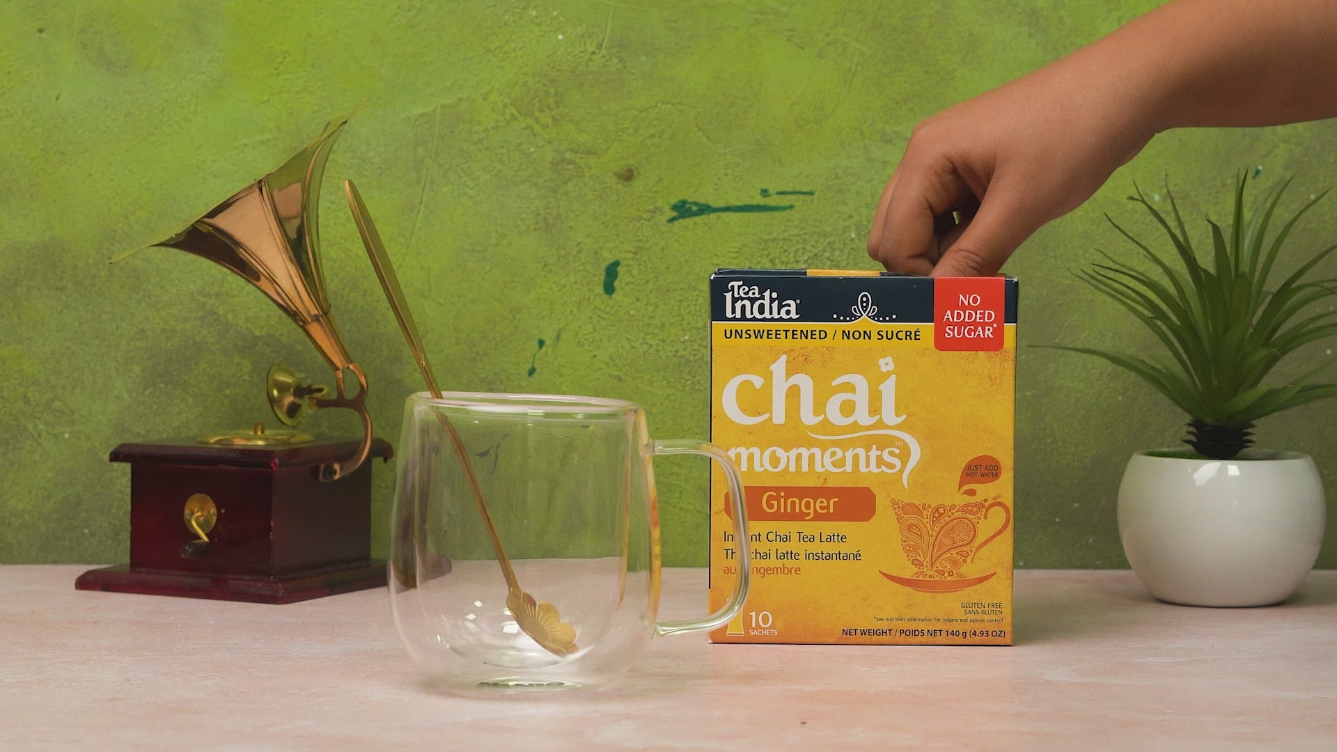How to Make Unsweetened Ginger Chai 