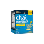 Box of Tea India milk tea chai moments instant latte with 10 sachets, made with real milk and black tea